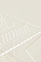 METAL DISH RACK WITH TRAY