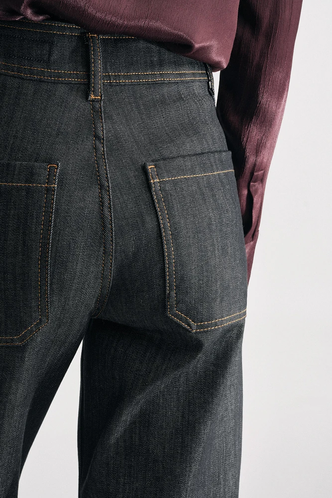 ZW COLLECTION HIGH WAIST WIDE LEG JEANS
