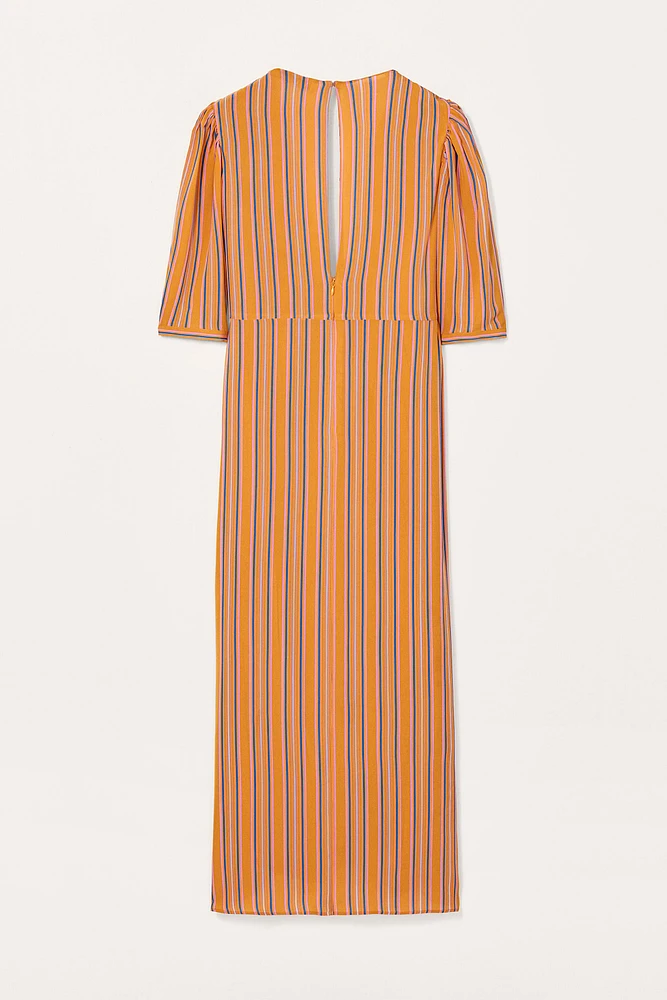 LIMITED EDITION STRIPED MIDI DRESS
