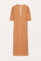 LIMITED EDITION STRIPED MIDI DRESS