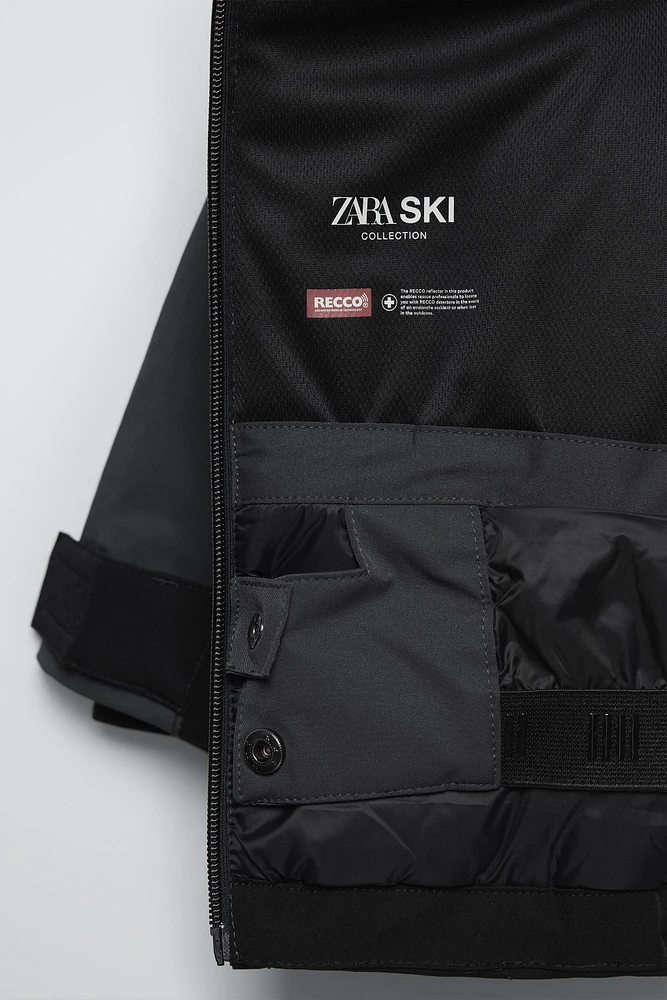 VESTE KANGOUROU DÉPERLANTE ET COUPE-VENT AVEC SYSTÈME RECCO® - COLLECTION SKI
