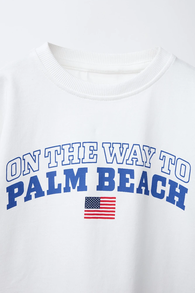 VARSITY PRINT T-SHIRT
