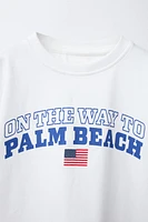 VARSITY PRINT T-SHIRT