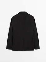 Veste de costume 100% lin