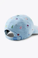 CASQUETTE EN JEAN BRODÉE