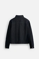 HERRINGBONE DENIM JACKET