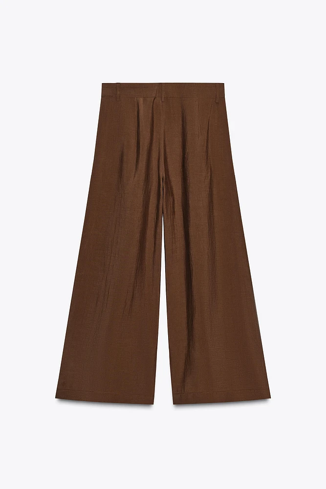 PANTALON COURT À PINCES ZW COLLECTION