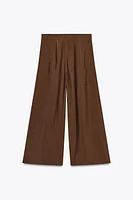 PANTALON COURT À PINCES ZW COLLECTION