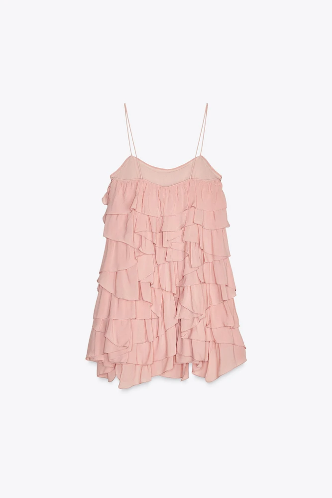 RUFFLED DRESS ZW COLLECTION