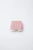 STRIPED KNIT BLOOMERS