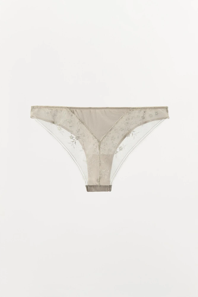 CULOTTE BIMATIÈRE À BRODERIES