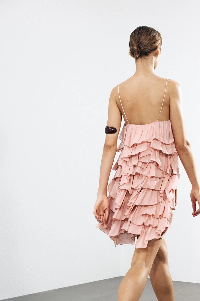 RUFFLED DRESS ZW COLLECTION