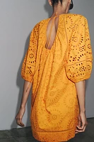 ZW COLLECTION EMBROIDERED SHORT DRESS