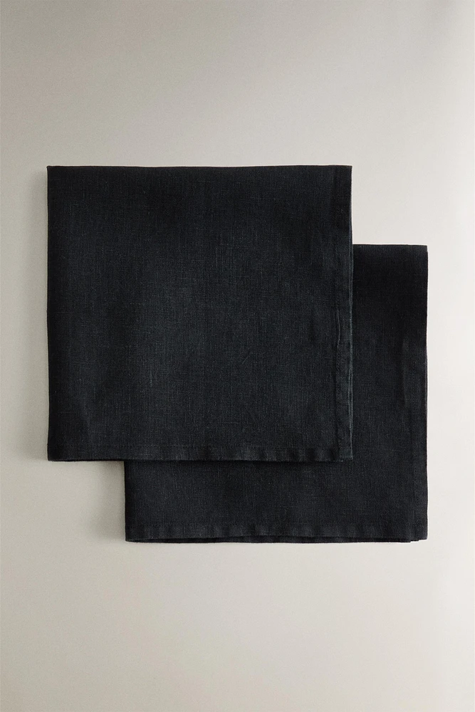 WASHED LINEN NAPKIN