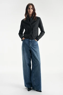 VESTE SOUPLE À POCHES
