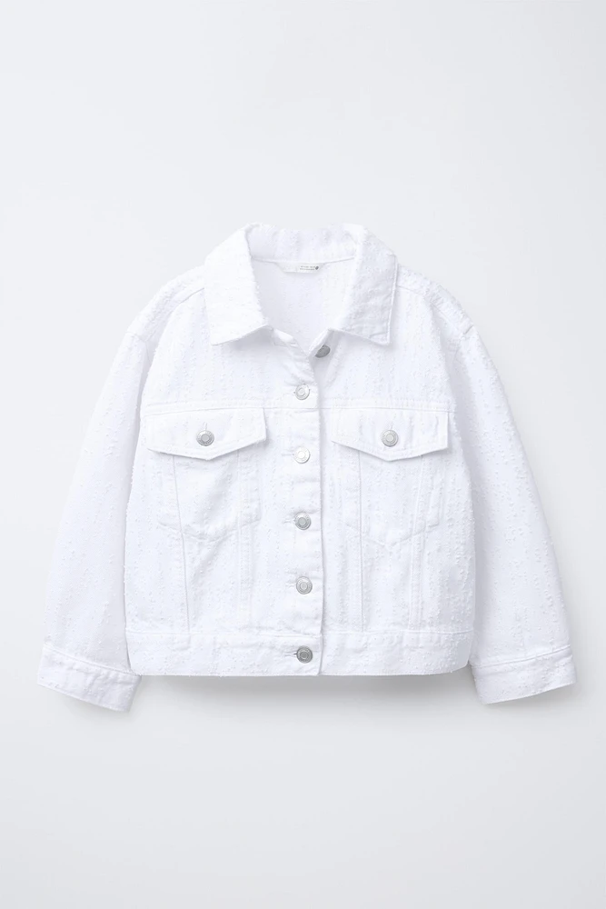 WORN EFFECT DENIM JACKET