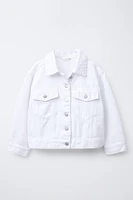WORN EFFECT DENIM JACKET