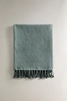 SERVIETTE DE PLAGE COTON FRANGES