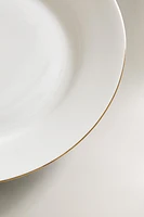 ASSIETTE À DESSERT PORCELAINE BONE CHINA BORD