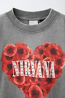 NIRVANA ® RHINESTONE T-SHIRT