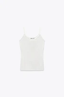 POLYAMIDE SPAGHETTI STRAP CAMISOLE