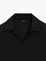 Polo 100 % coton à manches courtes