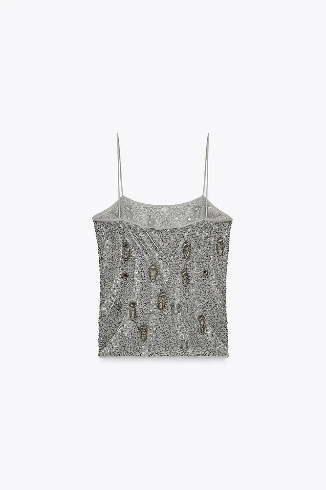 TOP BRODÉ FANTAISIE ZW COLLECTION