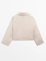 Water-repellent cape jacket
