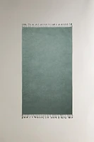 SERVIETTE DE PLAGE COTON FRANGES