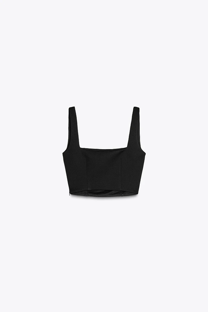 JEWEL CROP TOP