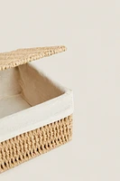 PANIER AVEC TISSU INTÉRIEUR