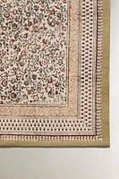 TAPIS COTON IMPRIMÉ BLOCK PRINT