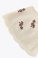 CROSS-STITCH EMBROIDERED COLLAR