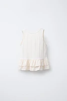 LACE CONTRAST TOP