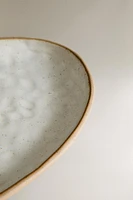 TEXTURED OVAL SERVING DISH