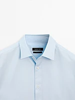 Chemise regular fit serge 100 % coton