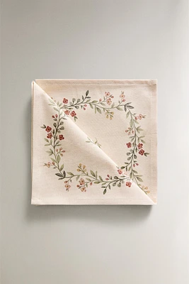 FLORAL PRINT NAPKIN
