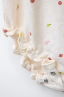 FRUIT RUFFLE ROMPER