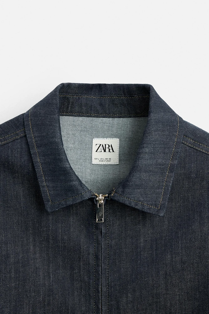 VESTE EN DENIM À POCHES
