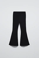 LEGGING FLARE EN MAILLE