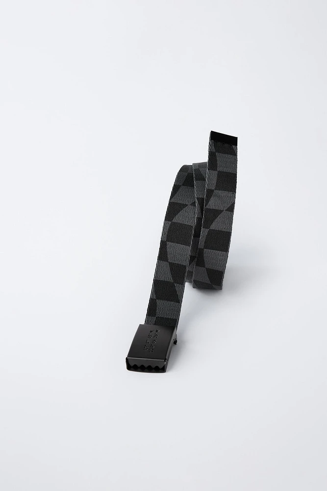 CHECKERED BELT