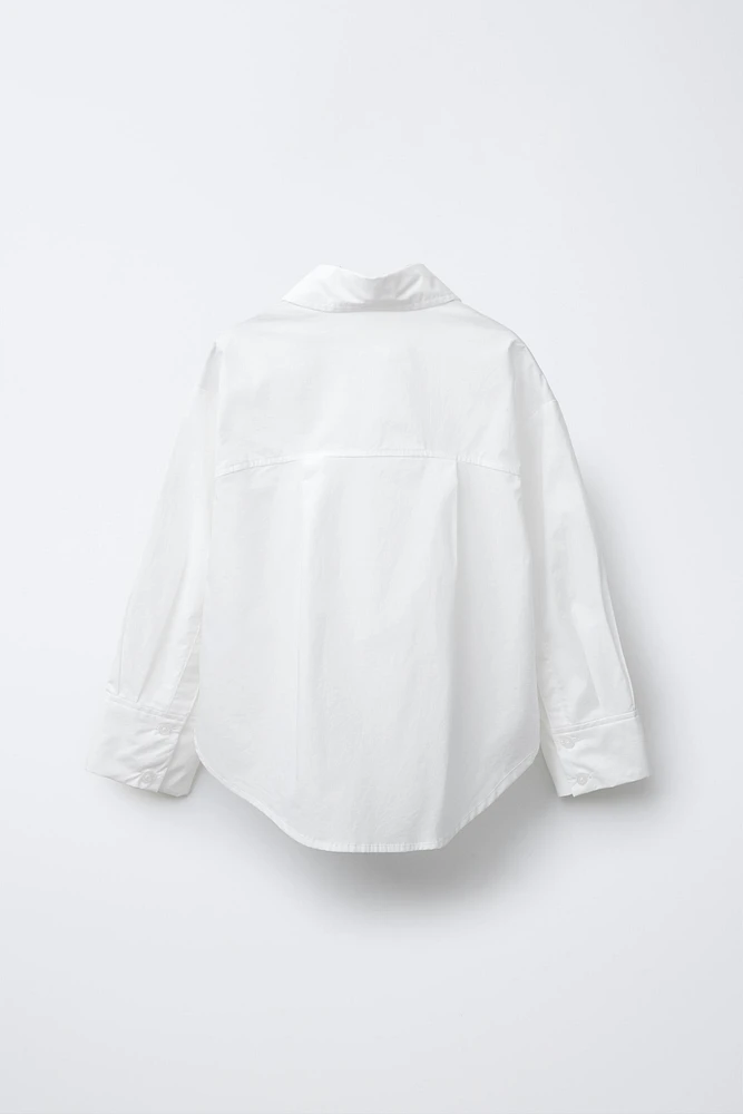 CHEMISE EN POPELINE