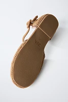 BALLERINES À TALON CROCHET