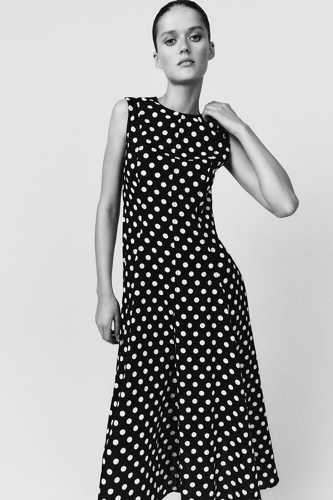 ZW COLLECTION SLEEVELESS MIDI DRESS