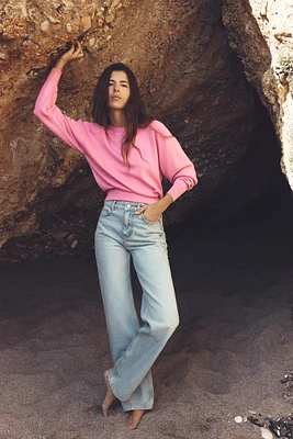 STRAIGHT LEG LONG LENGTH Z1975 JEANS WITH A HIGH WAIST