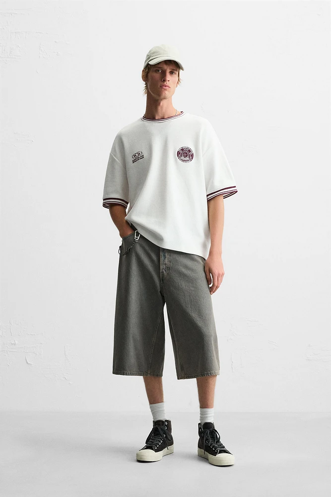 RETRO FOOTBALL STRUCTURE T-SHIRT