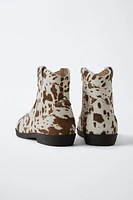 BOTTES COW-BOY EN CUIR