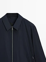 Lightweight zip-up jacket
