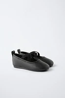BALLERINES EN CUIR