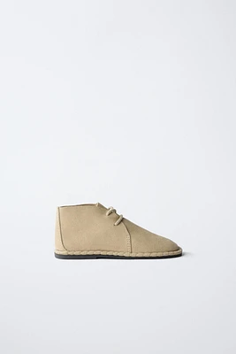 ZARA TIMELESS - LEATHER LACE-UP SHOES